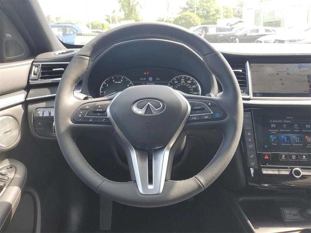 new 2025 INFINITI QX50 car, priced at $47,270