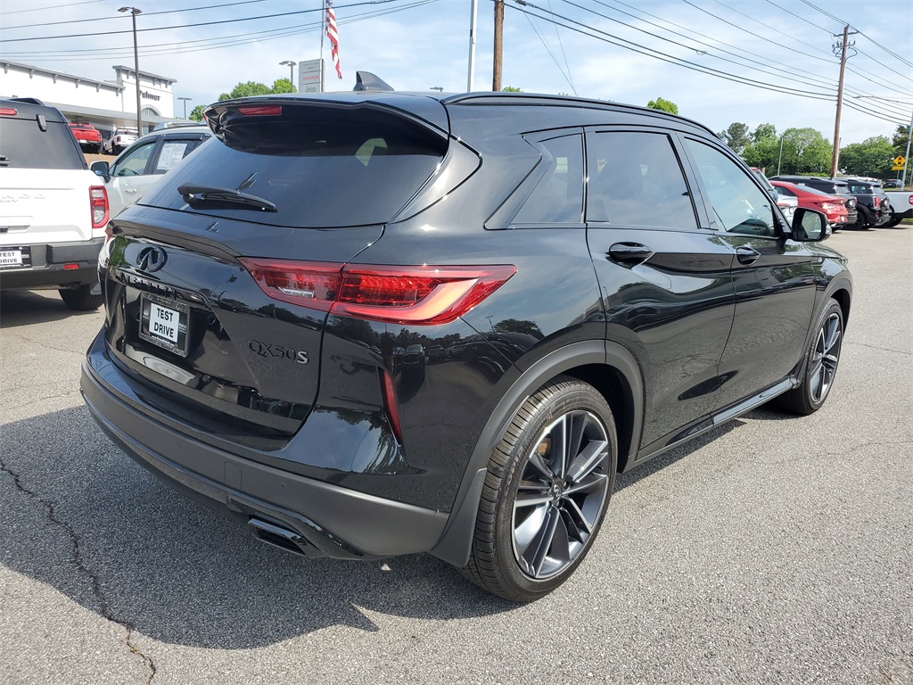 new 2025 INFINITI QX50 car, priced at $47,270