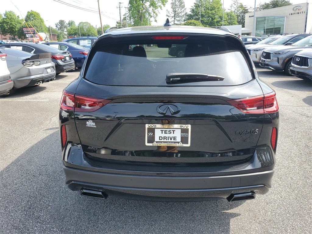 new 2025 INFINITI QX50 car, priced at $47,270