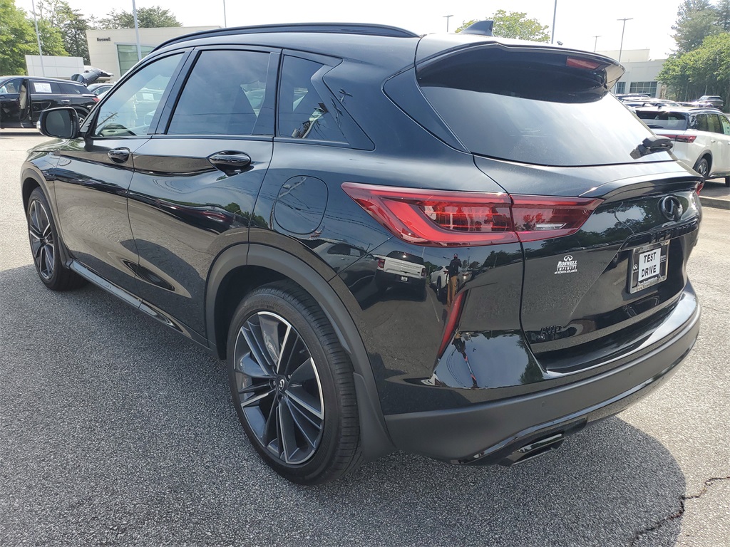 new 2025 INFINITI QX50 car, priced at $47,270