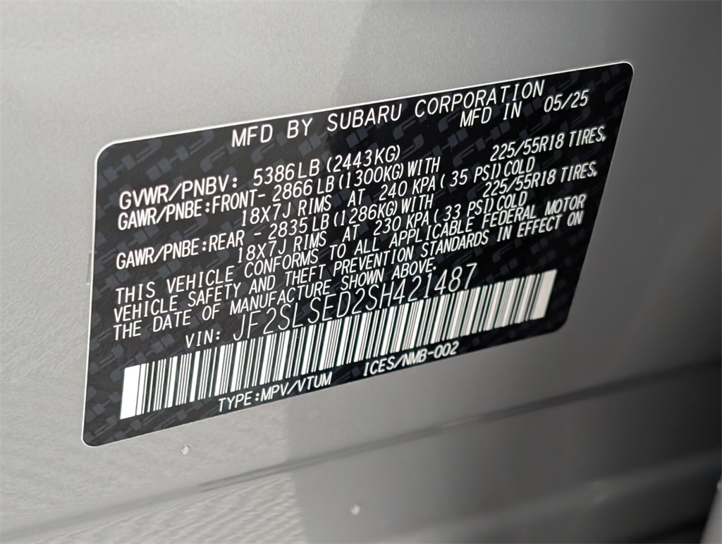 new 2025 Subaru Forester Hybrid car, priced at $39,480