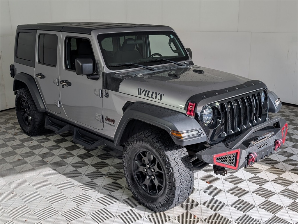 used 2020 Jeep Wrangler car, priced at $29,000