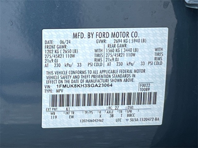 used 2025 Ford Explorer car, priced at $42,911