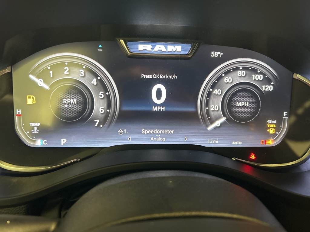 new 2025 Ram 1500 car, priced at $57,630