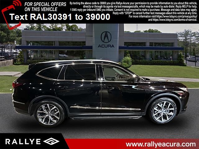 used 2023 Acura MDX car, priced at $44,850