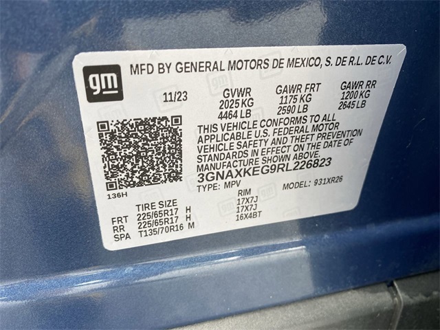 used 2024 Chevrolet Equinox car, priced at $23,665