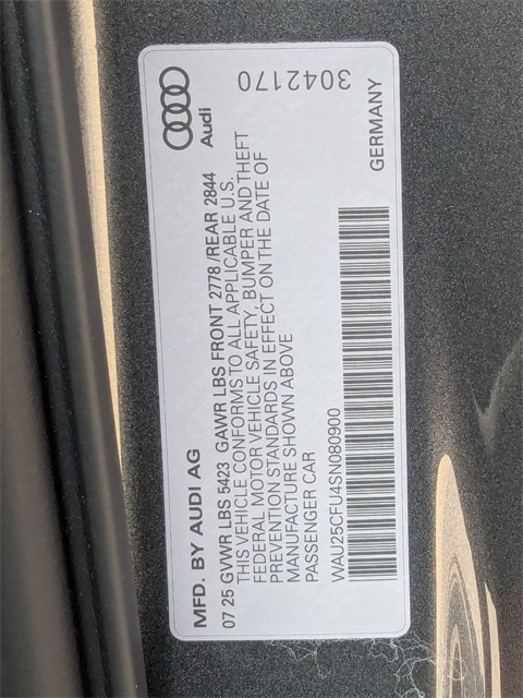 new 2025 Audi All-new S5 car, priced at $72,685