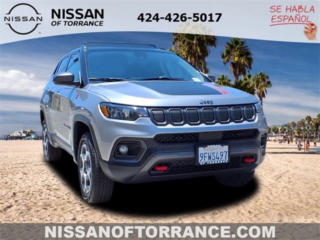 used 2022 Jeep Compass car, priced at $21,900