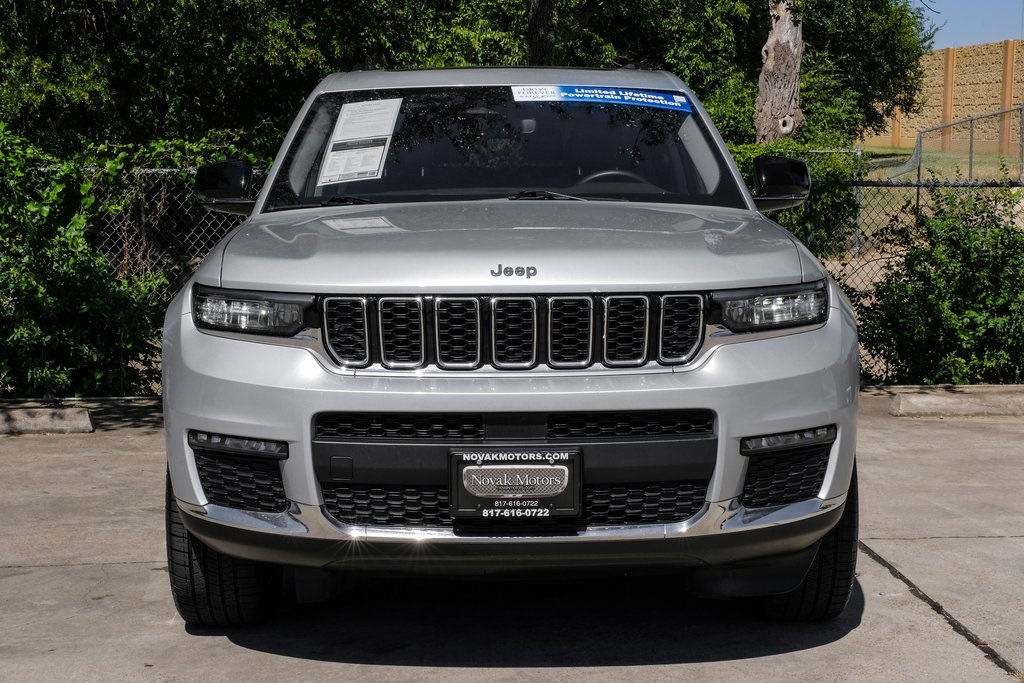 used 2022 Jeep Grand Cherokee L car, priced at $33,240