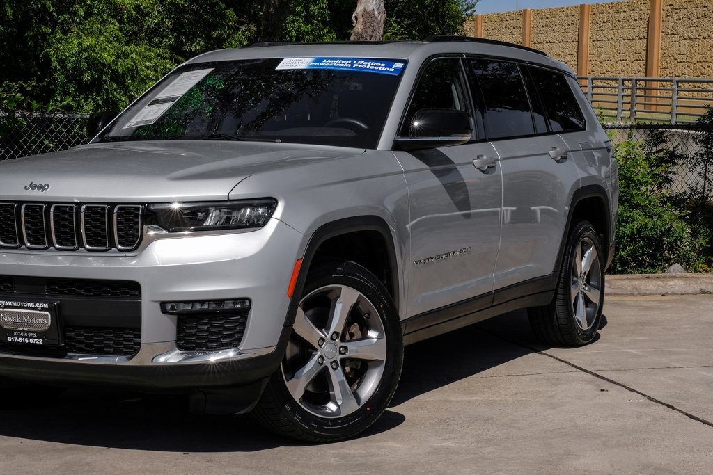 used 2022 Jeep Grand Cherokee L car, priced at $33,240