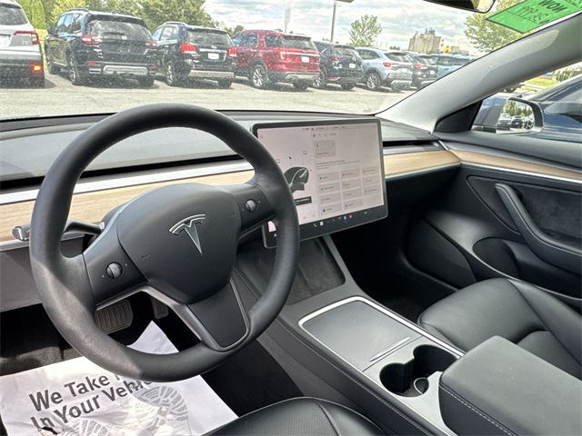 used 2021 Tesla Model 3 car, priced at $25,199