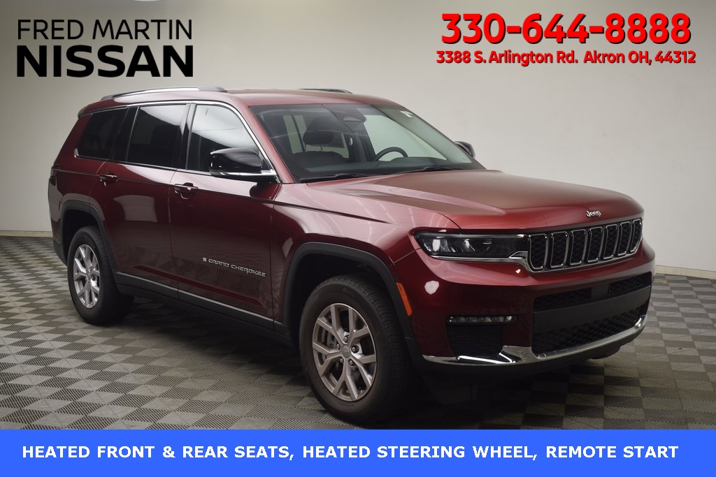 used 2021 Jeep Grand Cherokee L car, priced at $32,000