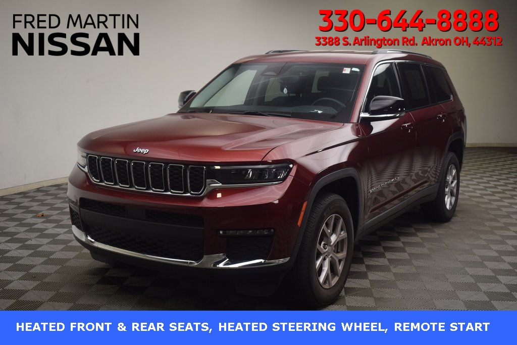 used 2021 Jeep Grand Cherokee L car, priced at $32,000