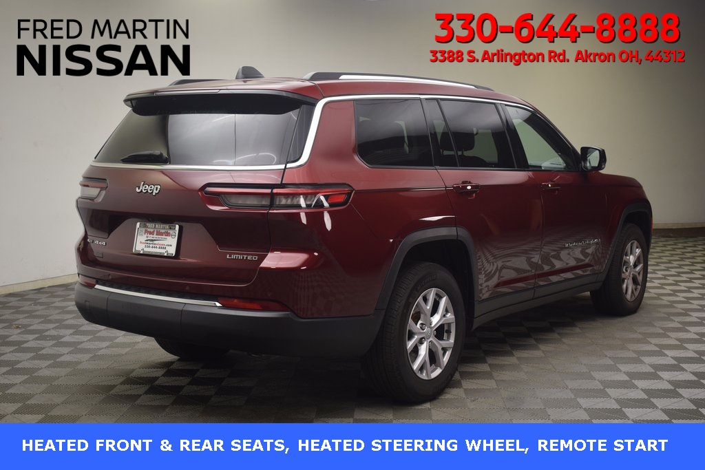 used 2021 Jeep Grand Cherokee L car, priced at $32,000