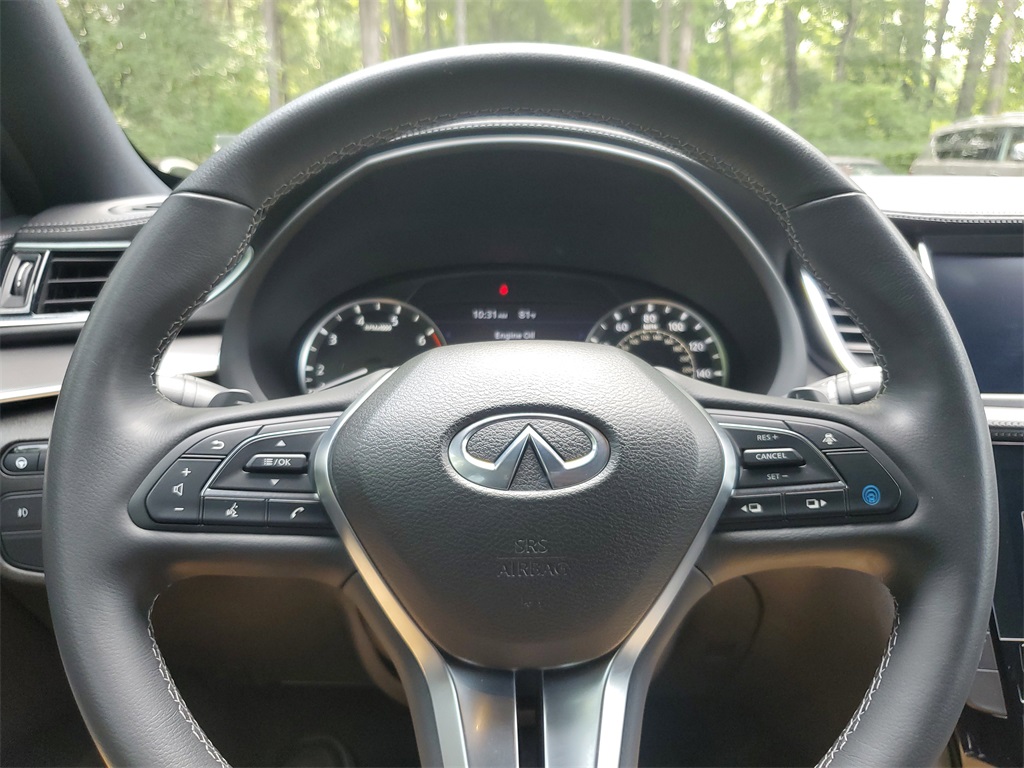 used 2022 INFINITI QX50 car, priced at $25,998