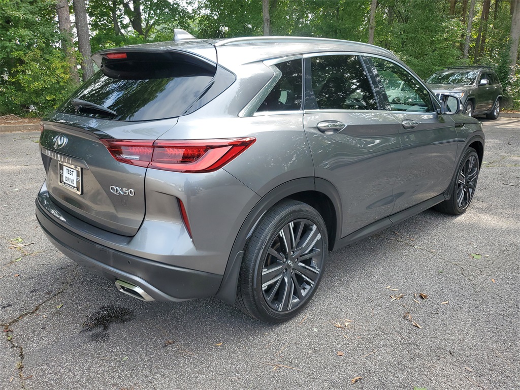 used 2022 INFINITI QX50 car, priced at $25,998