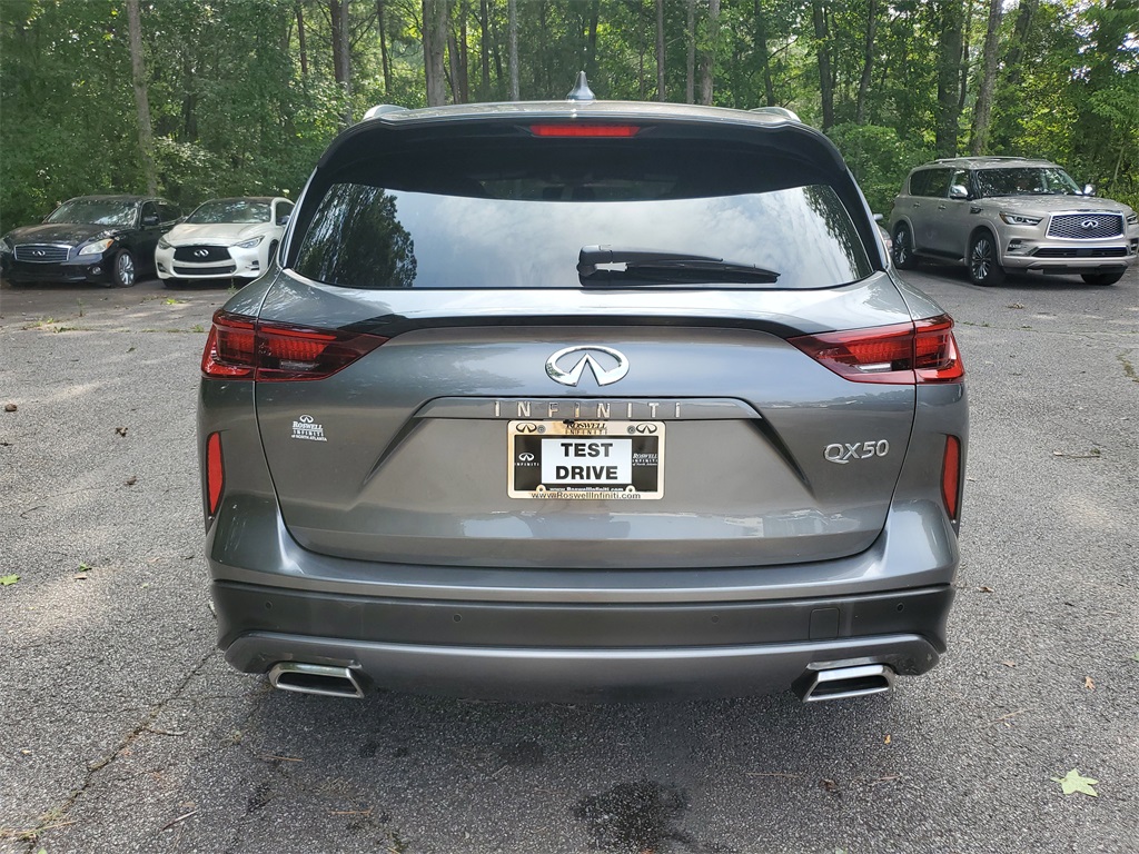 used 2022 INFINITI QX50 car, priced at $25,998
