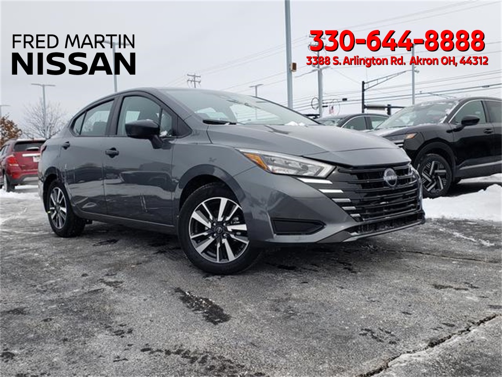 new 2025 Nissan Versa car, priced at $20,737
