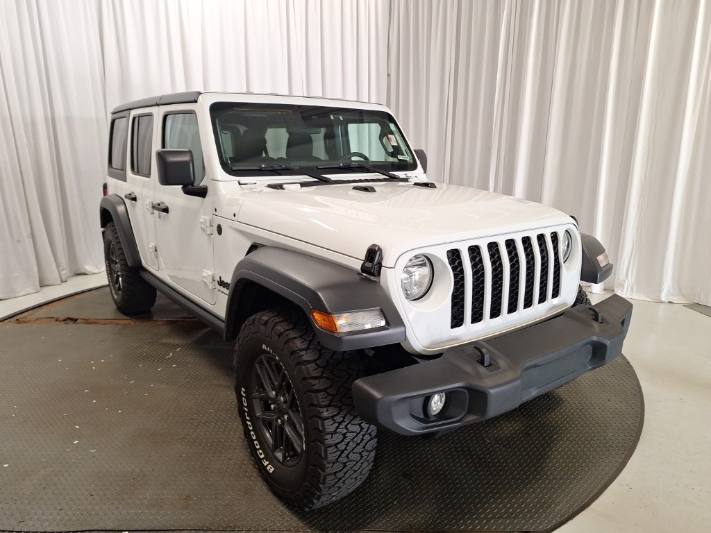 used 2024 Jeep Wrangler car, priced at $34,400