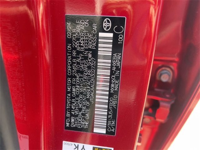 used 2024 Toyota Prius car, priced at $26,711