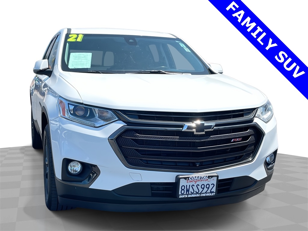 used 2021 Chevrolet Traverse car, priced at $24,100