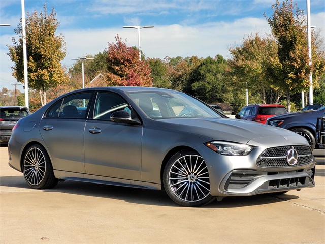 used 2022 Mercedes-Benz C-Class car, priced at $38,200