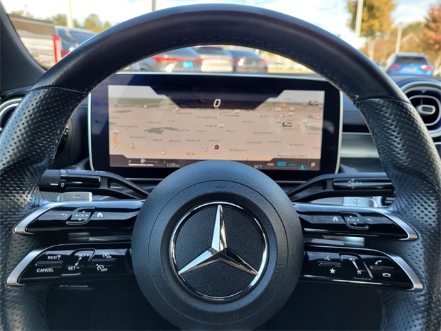 used 2022 Mercedes-Benz C-Class car, priced at $38,200