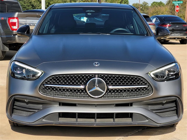 used 2022 Mercedes-Benz C-Class car, priced at $38,200