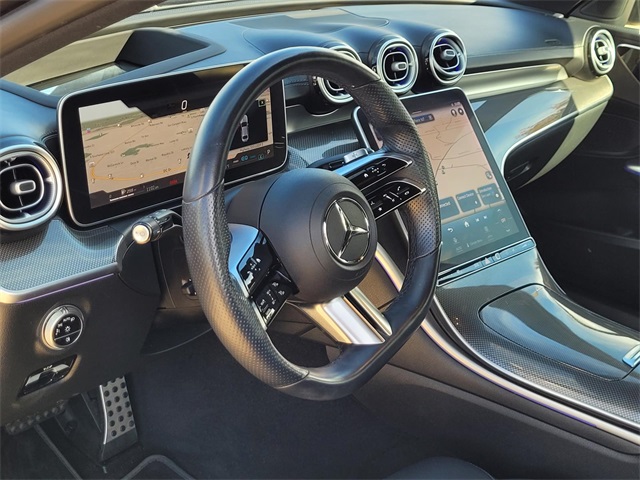 used 2022 Mercedes-Benz C-Class car, priced at $38,200