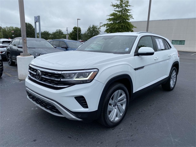 used 2021 Volkswagen Atlas Cross Sport car, priced at $25,375