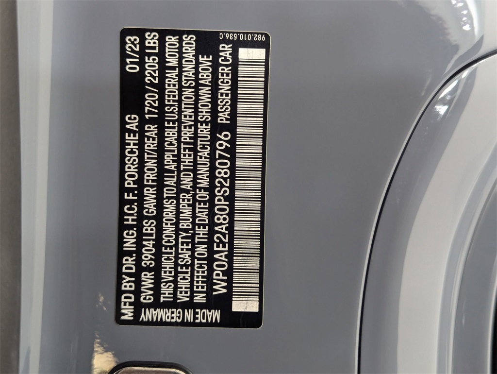 used 2023 Porsche 718 Cayman car, priced at $189,981