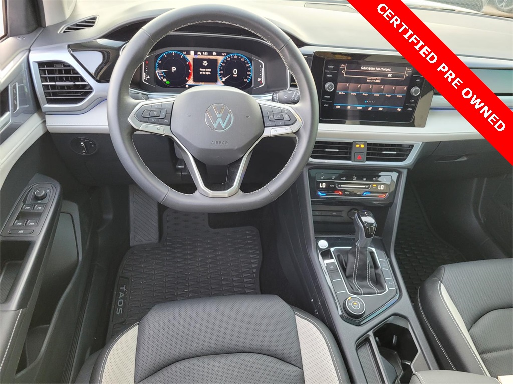 used 2025 Volkswagen Taos car, priced at $28,724