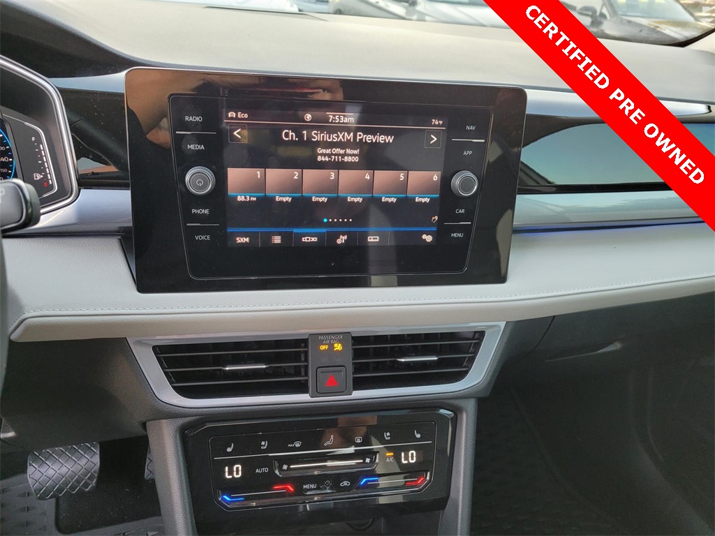 used 2025 Volkswagen Taos car, priced at $28,724