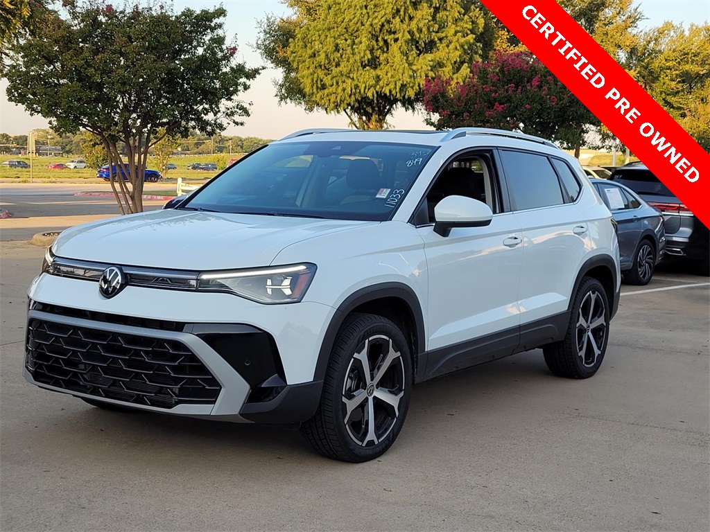 used 2025 Volkswagen Taos car, priced at $28,724
