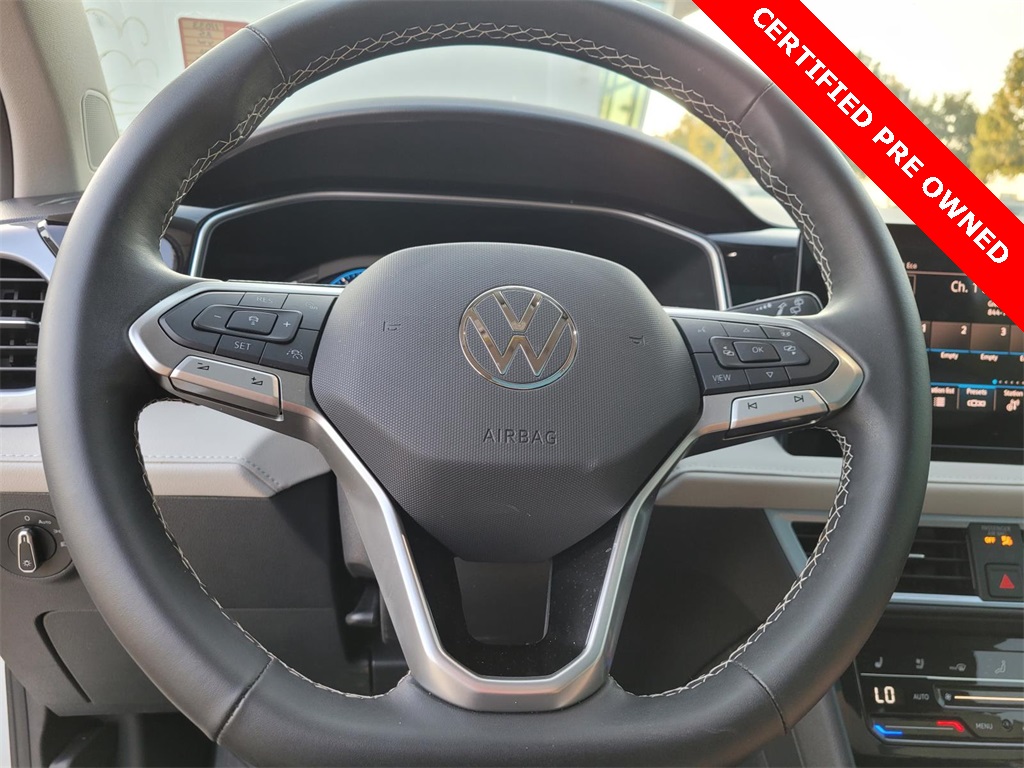 used 2025 Volkswagen Taos car, priced at $28,724