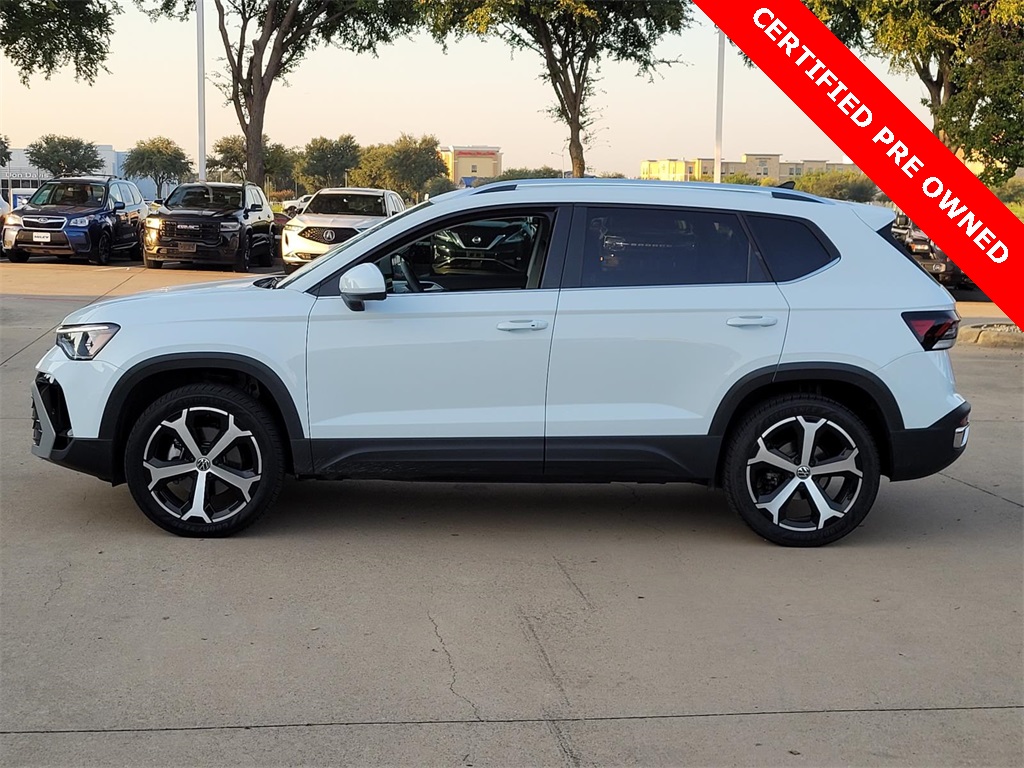 used 2025 Volkswagen Taos car, priced at $28,724