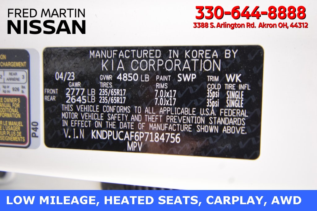 used 2023 Kia Sportage car, priced at $23,494