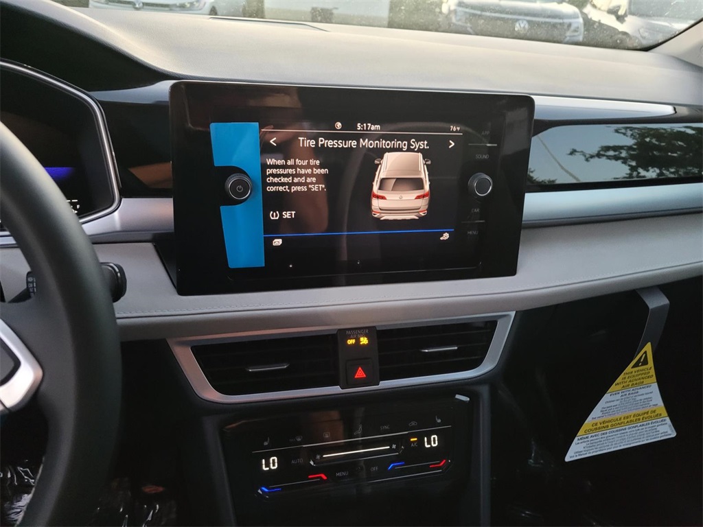 new 2025 Volkswagen Taos car, priced at $31,100