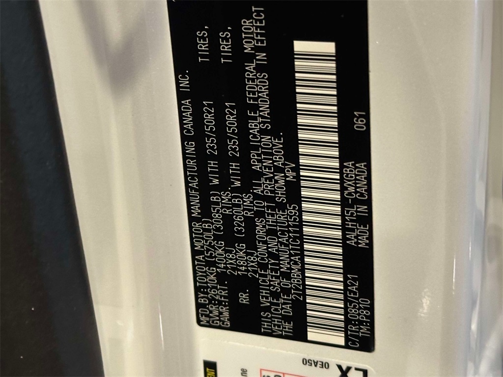 new 2026 Lexus RX car, priced at $61,308