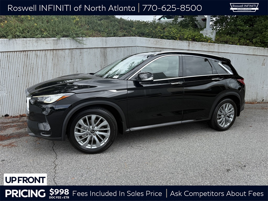 used 2023 INFINITI QX50 car, priced at $27,998