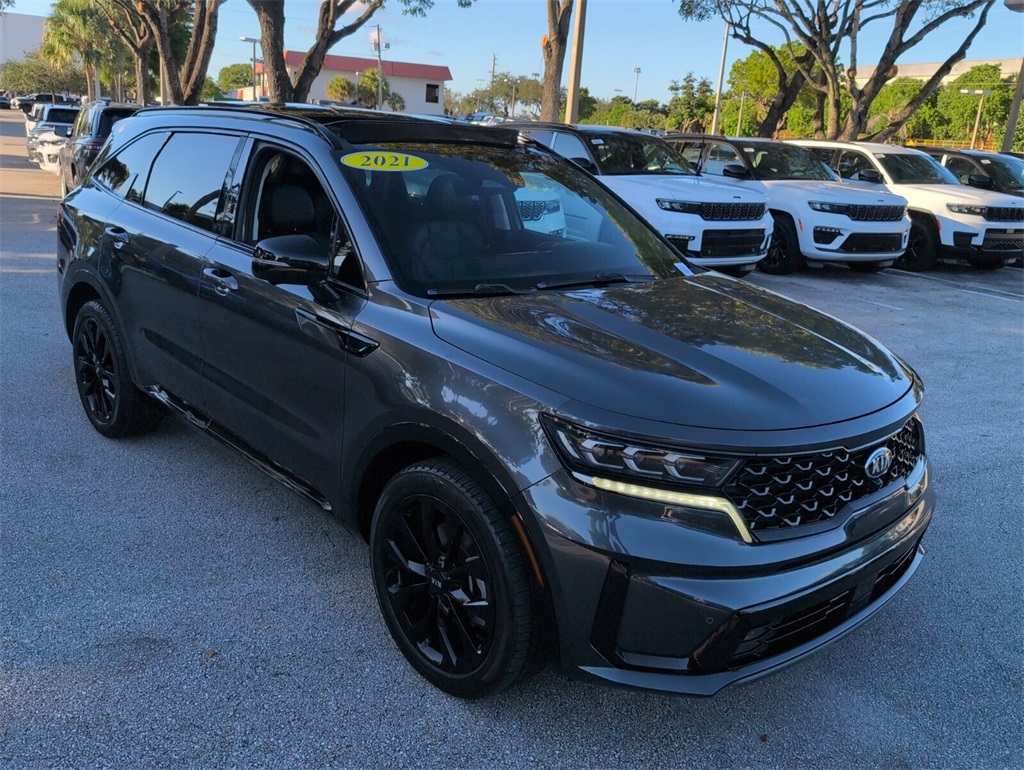 used 2021 Kia Sorento car, priced at $21,000