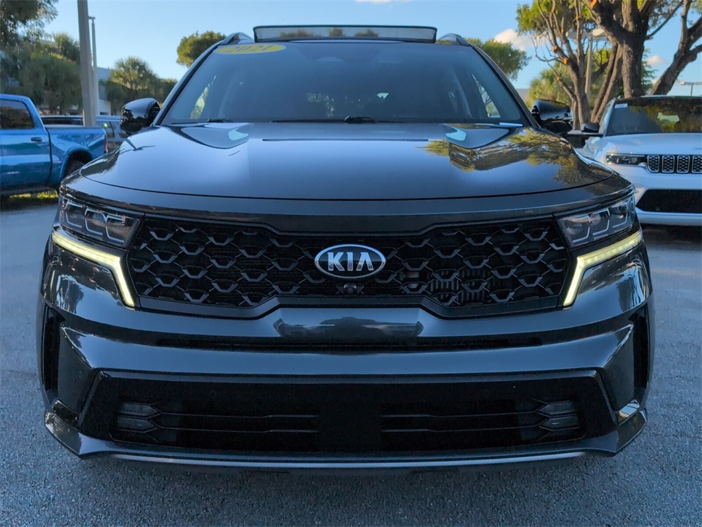 used 2021 Kia Sorento car, priced at $21,000