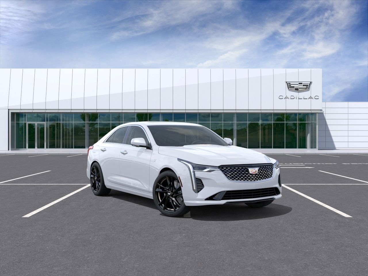 new 2026 Cadillac CT4 car, priced at $47,620