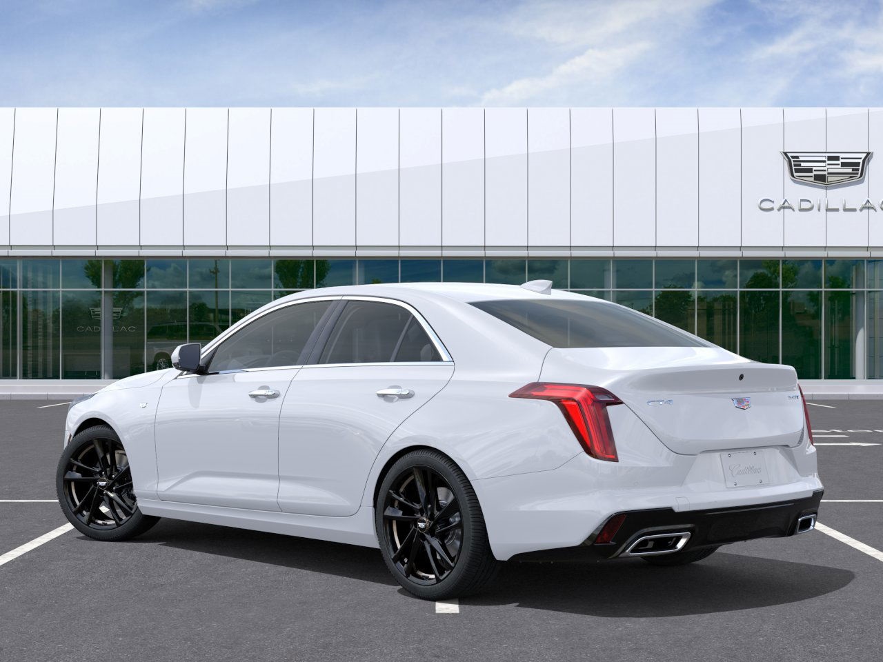 new 2026 Cadillac CT4 car, priced at $47,620