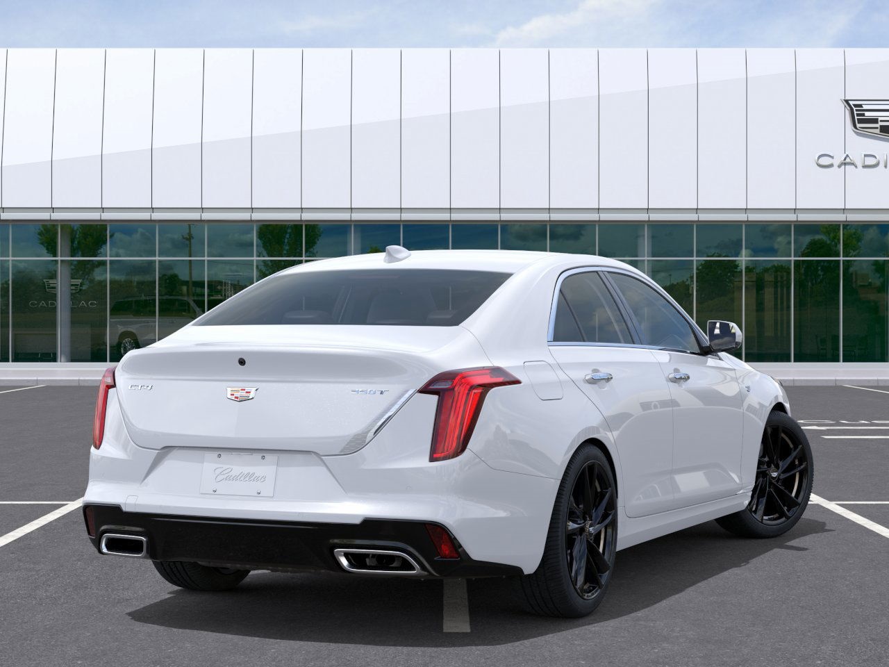 new 2026 Cadillac CT4 car, priced at $47,620
