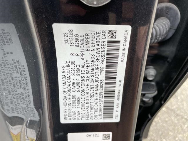 used 2023 Honda Civic car, priced at $21,391