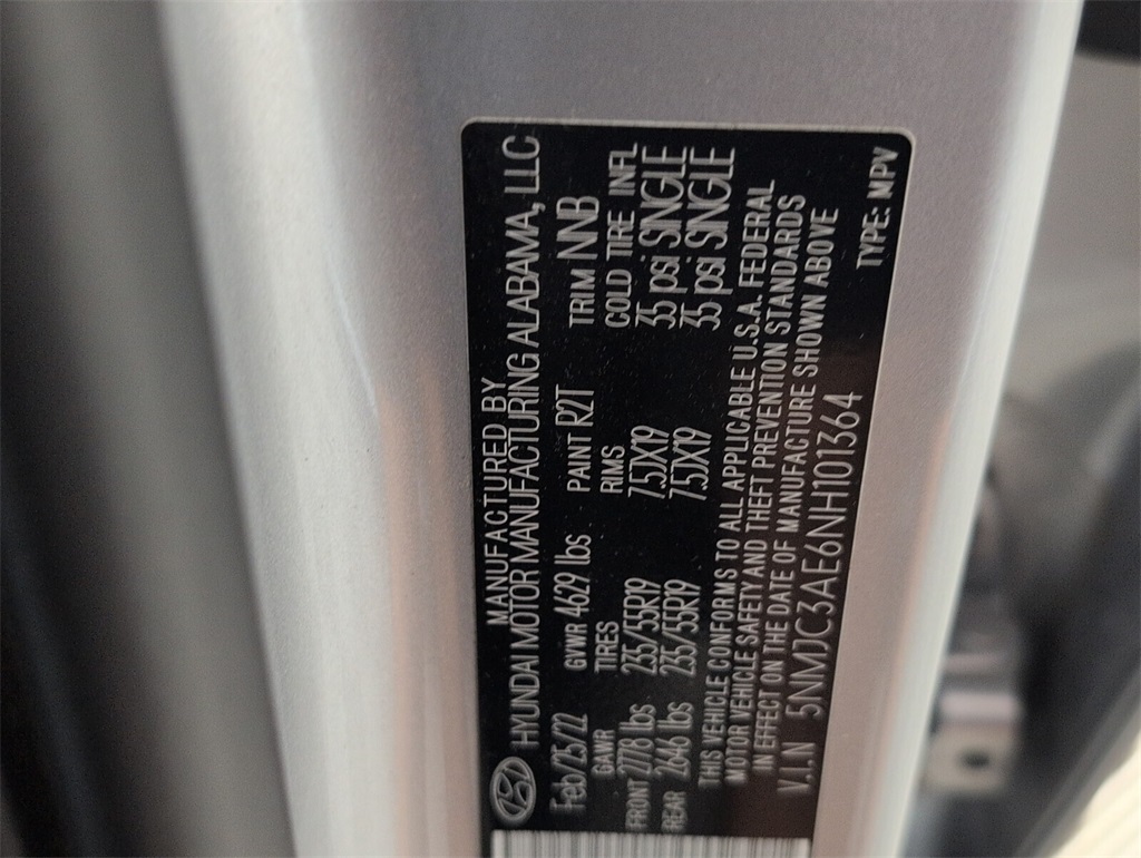 used 2022 Hyundai Tucson car, priced at $15,298