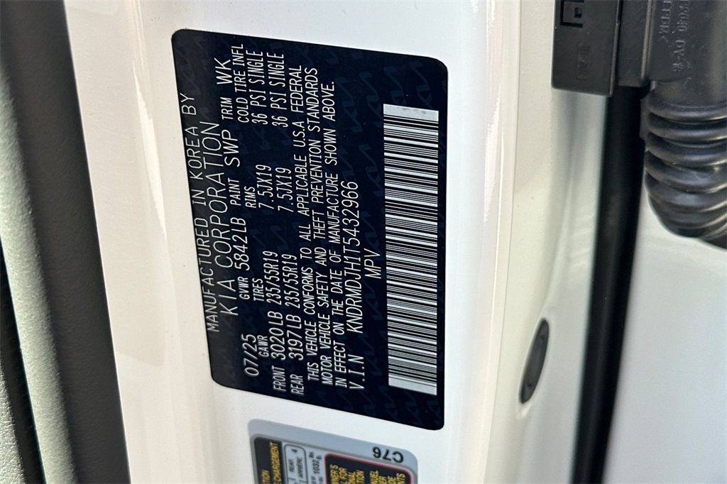 new 2026 Kia Sorento Plug-In Hybrid car, priced at $56,105