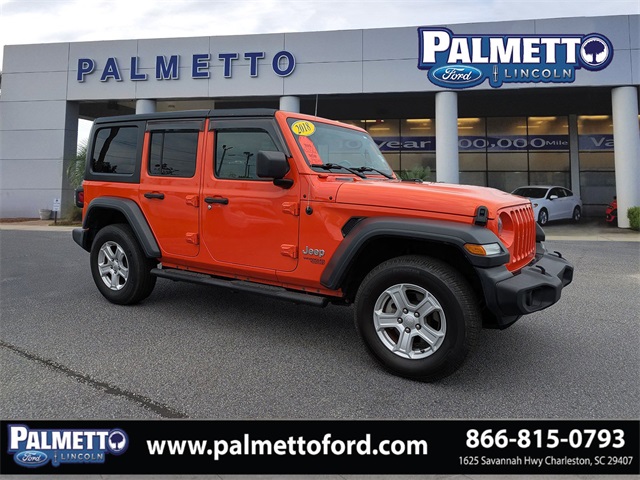 used 2018 Jeep Wrangler car, priced at $27,942