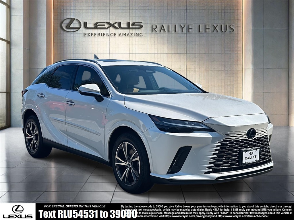 used 2023 Lexus RX car, priced at $53,495